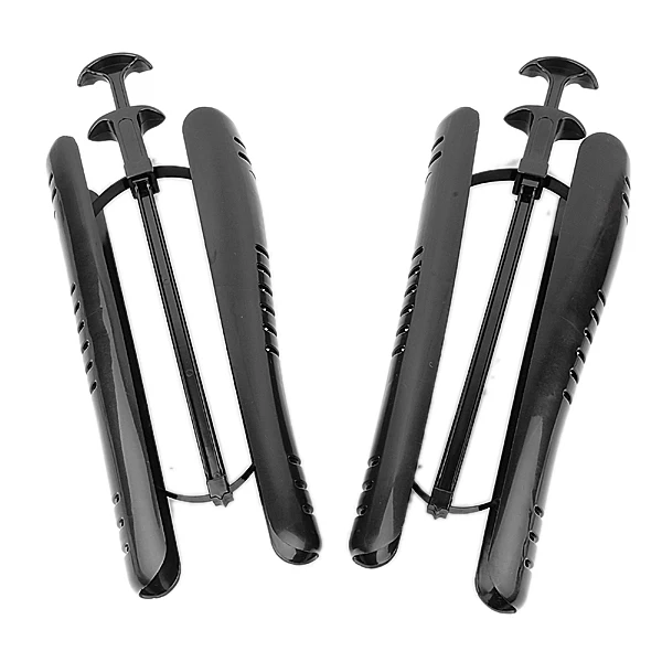 

Pack of 2 Boot Stretcher / Shoe Tree Shoes Shape Keeper with Handle Collar Stays Apparel Accessories- 12 Inch