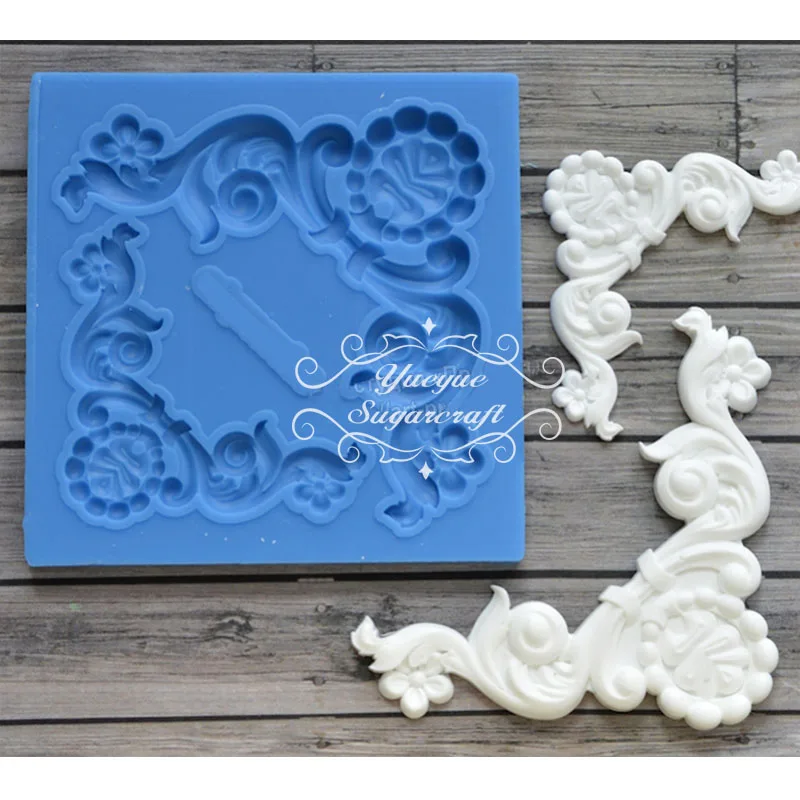 Yueyue Sugarcraft новейшая силиконовая форма для помадки инструменты украшения торта