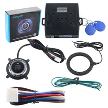 Качество Smart Key RFID автомобильная сигнализация с кнопкой запуска и Транспондер Иммобилайзер двигателя заблокировать или разблокировать