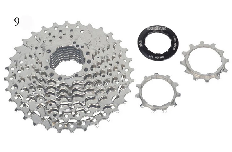 Used Meijun HM209 10 Speed 11-36T Cassette Sprocket Silver