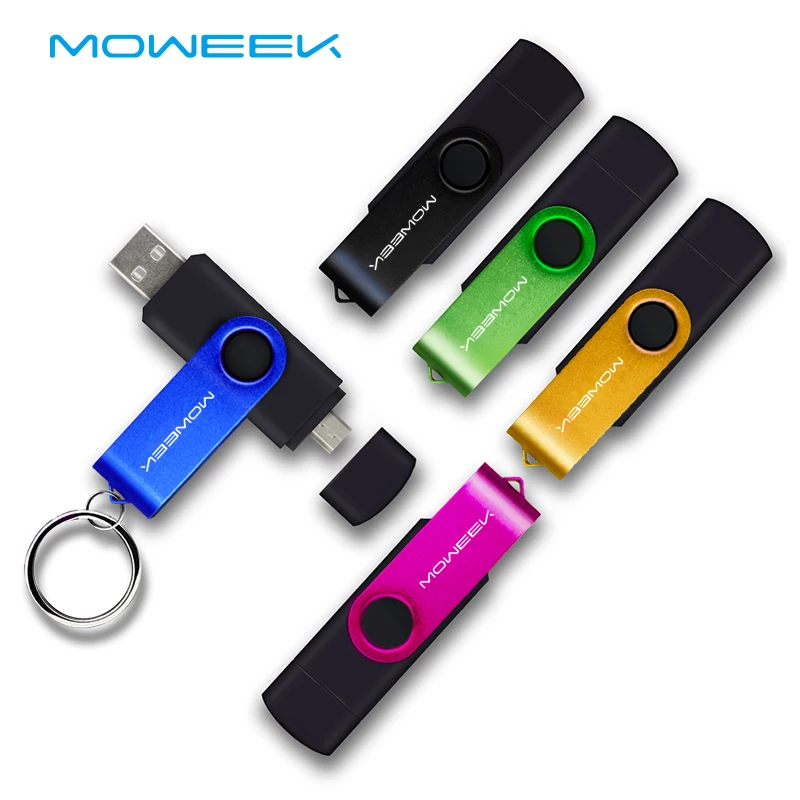 Moweek USB флэш накопитель Новинка 2017 cle usb флеш 128 г otg 2 0 смартфон 4/8/16/32/64 ГБ