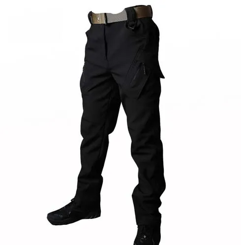Новый IX9 Акула кожи Soft Shell мужские брюки в стиле милитари Водонепроницаемый отражение тепла открытый брюки тактические армейские Пеший