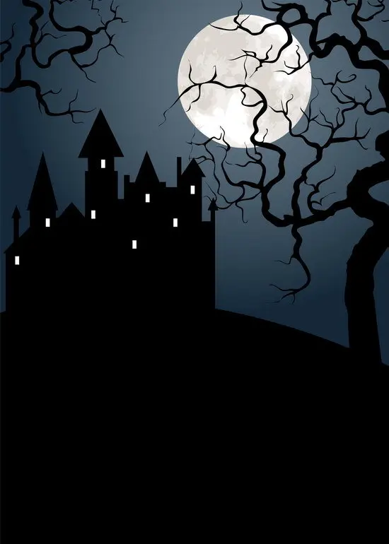 5x7ft scenic Photography background halloween children studio backdrops