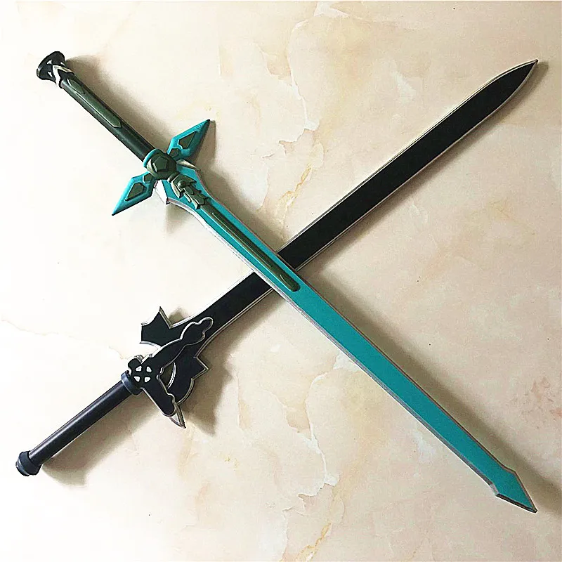 Искусственная кожа 80 см САО 1:1 Асуна оружие фигурка меч искусство онлайн Kirigaya Kazuto Elucidator/Темный отталкивающий меч Косплей