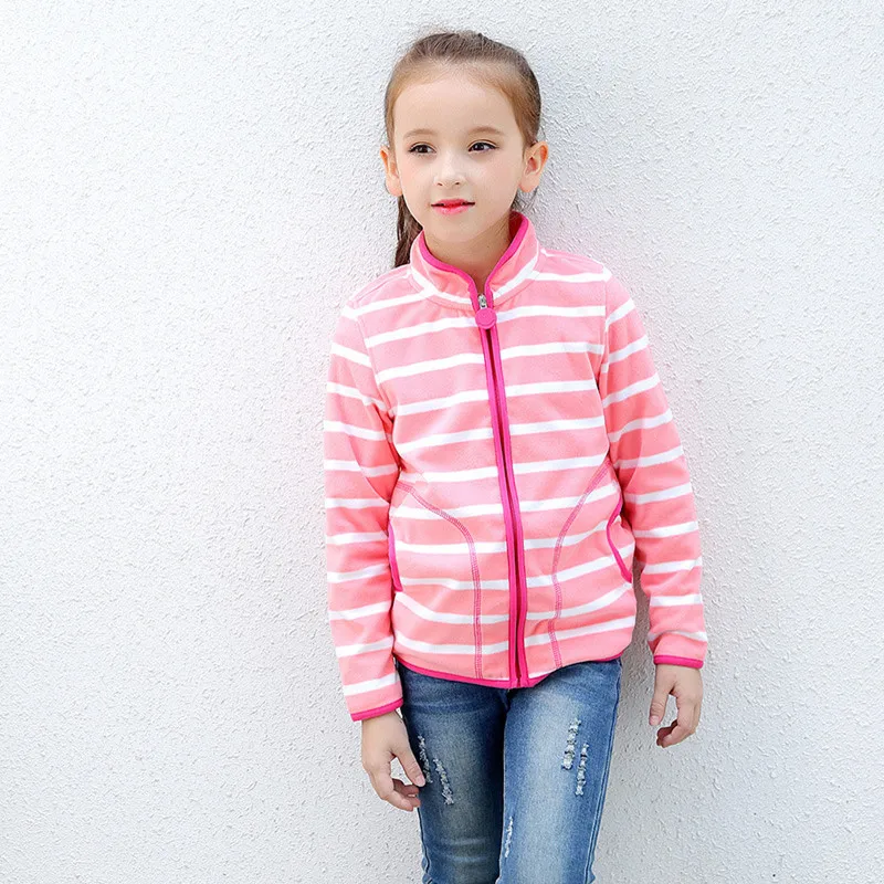 

New 2018 spring autumn baby girls fleece hoodies girls coats child coat children outerwear for 2-10 T