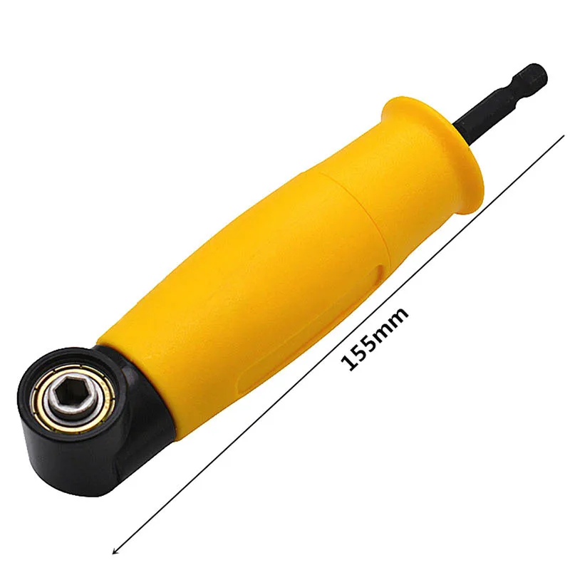 

Right Angle Drill Attachment 90 Degree Electric Power Cordless Chuck Adapter MDJ998