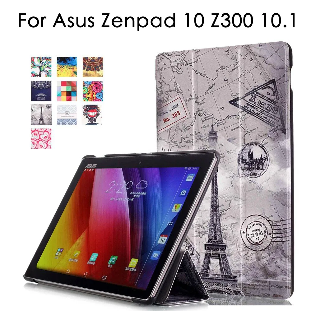 Unique design Magnetic Cover For Asus Zenpad 10 Z300 Z300c z300m Z301MLF Z301ML Z301 10 1