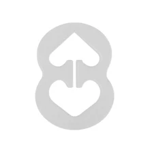 9 шт., женский бюстгальтер на ремешке, нескользящий Невидимый крючок, пряжки для всех чашек, размер CXZ