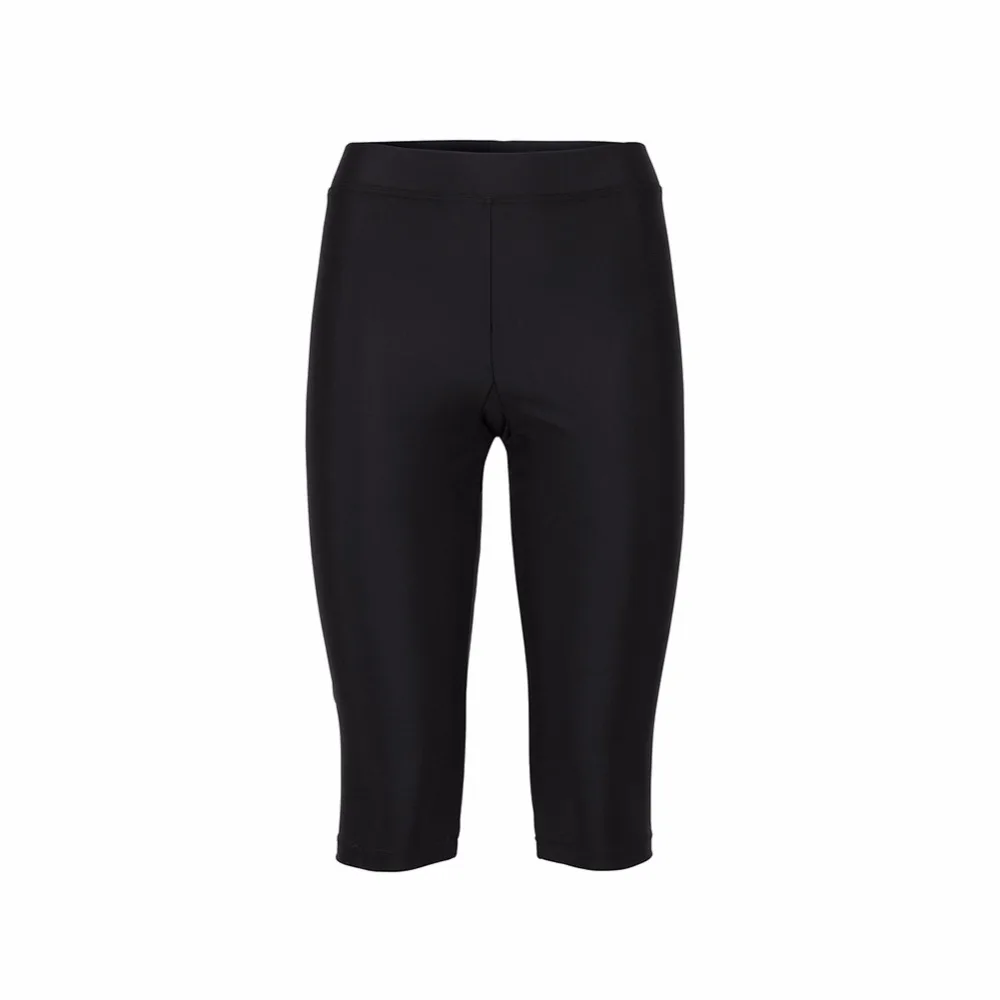 Women Swimsuit Women Swimwear Bottoms Swim Pants Capris Cropped Pants Fitness Swim Trunks Surf Sport Shorts Slim Leggings Tights