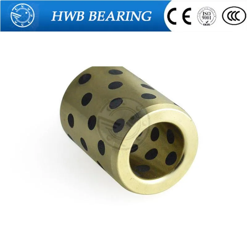 

JDB1828/JDB182428 linear graphite copper set bearing copper bushing oil self-lubricating bearing 18x24x28mm