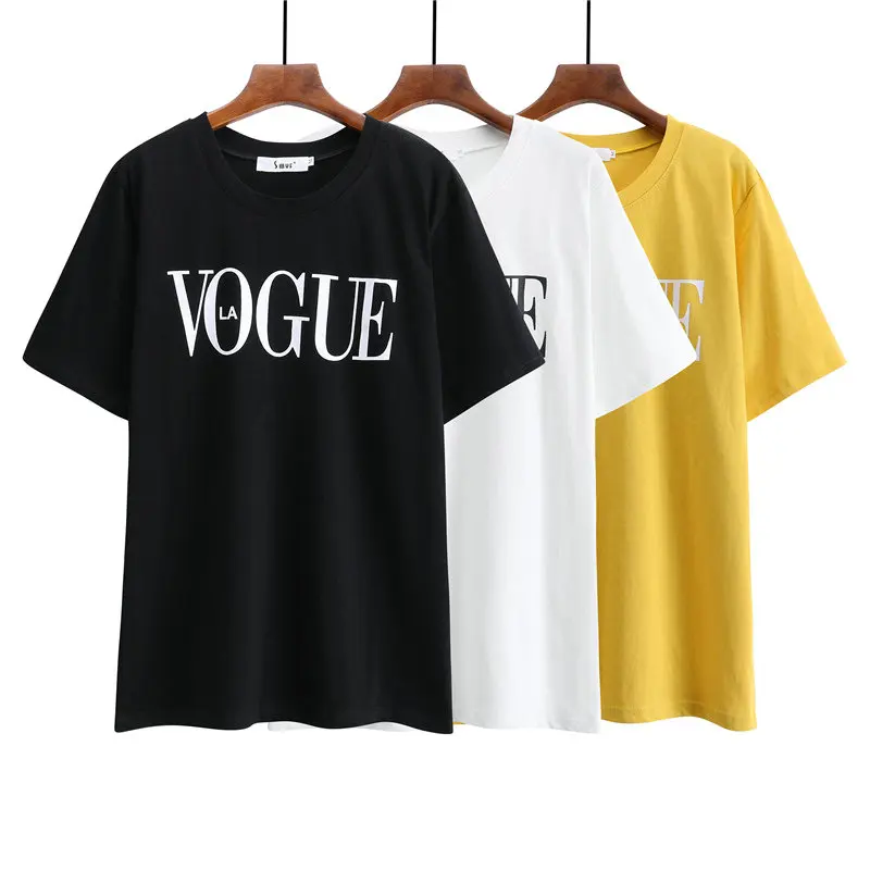 BOBOKATEER Vogue Футболка женская одежда летняя негабаритная белая Винтажная футболка с