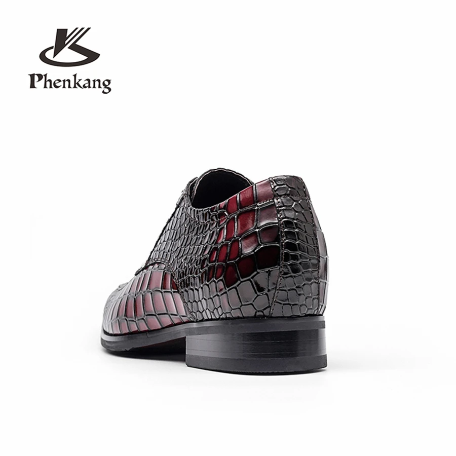 Mens formal shoes Genuine leather oxford shoes for men dressing wedding men's brogues office shoes lace up male men shoes 2020 Mens formal shoes Genuine leather oxford shoes for men dressing wedding men's brogues office shoes lace up male men shoes 2020