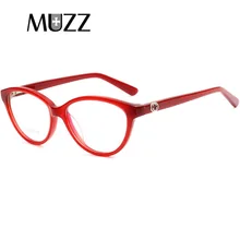 Ацетатные оптические очки, оправа для женщин, полный кошачий глаз, очки по рецепту, новые компьютерные Оправы для близорукости, прозрачные оправы для очков