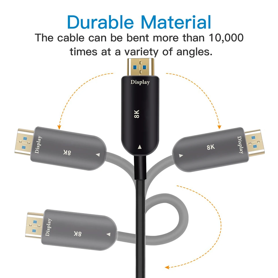 2020 Navceker 8K HDMI 2.1 Optical Fiber Cable 4K