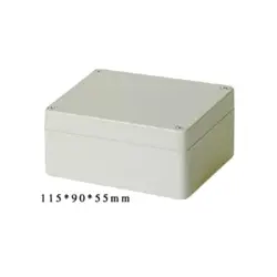 1 шт. 115x90x55 мм Мини серый пластик непромокаемые распределительная коробка случае ABS электронный ящик проекта