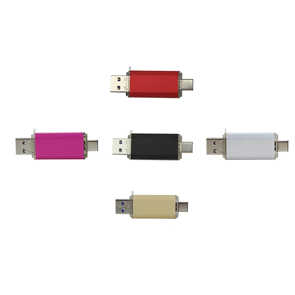 2 in 1 Type C 3 1 USB 3 0 Flash Drive U font b Disk