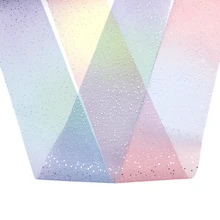 6 см 10 лет Тюль Марля органза блестки сетки, материалы для ручных поделок для луков цветок вечерние Свадебный Рождественский Декор, 10Yc6996