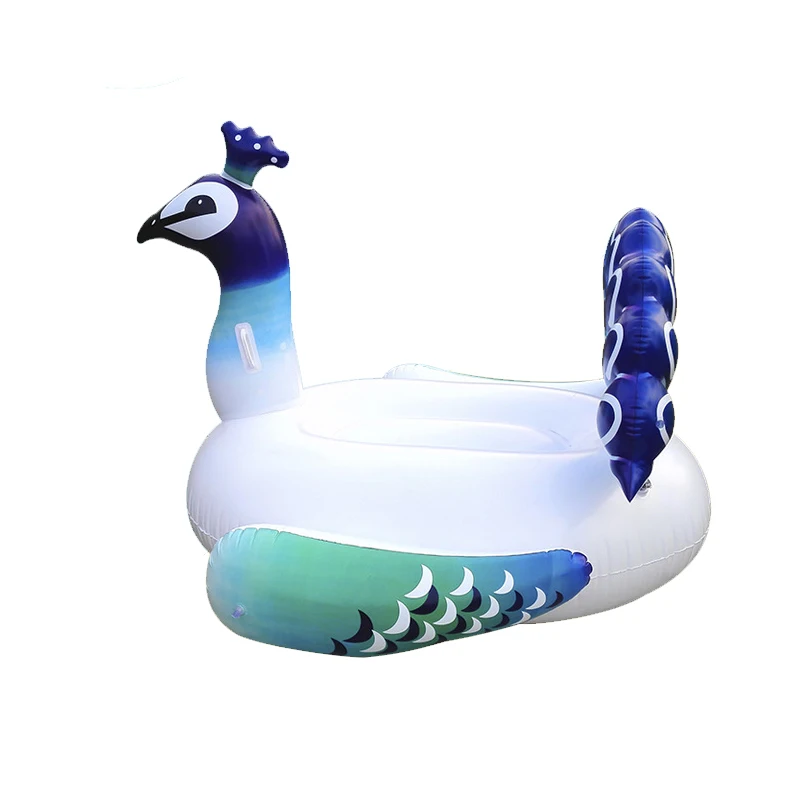 150CM-Giant-Inflatable-Peacock-float-Swimming-Ring-Adult-Children-Inflatable-Pool-Toys-Water-Mattress-Air-Floating (5)