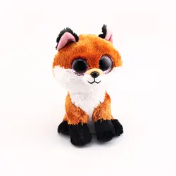 6 "15 см большие глаза мягкие и плюшевые животные 10 игрушечные лисы куклы
