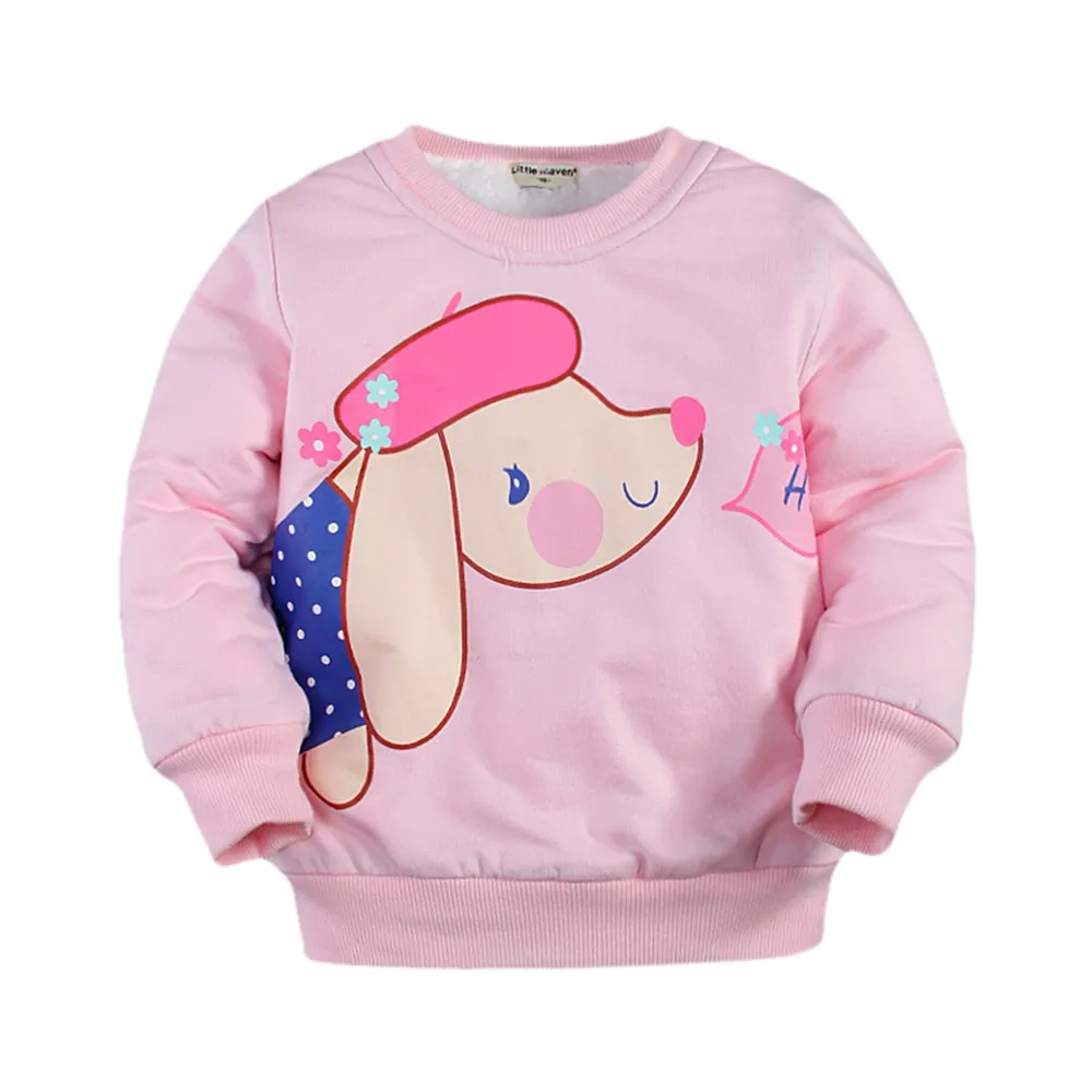 2-7T Toddler Girl Cartoon Pullover Outwear Winter Thick Cotton Thermal Pullover Sweatshirt Toddler Girl Pullover Hoodie Winter 2-7T Toddler Girl Cartoon Pullover Outwear Winter Thick Cotton Thermal Pullover Sweatshirt Toddler Girl Pullover Hoodie Winter