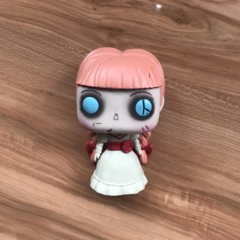 Оригинальный Funko pop old Horror: Conjuring Annabelle Виниловая фигурка Коллекционная модель