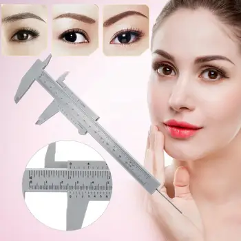 

Vernier Caliper 150MM Plastic Eyebrow Tattoo Permanent Make Up Micrometer Measuring Measurement Tool Tattoo Accessories
