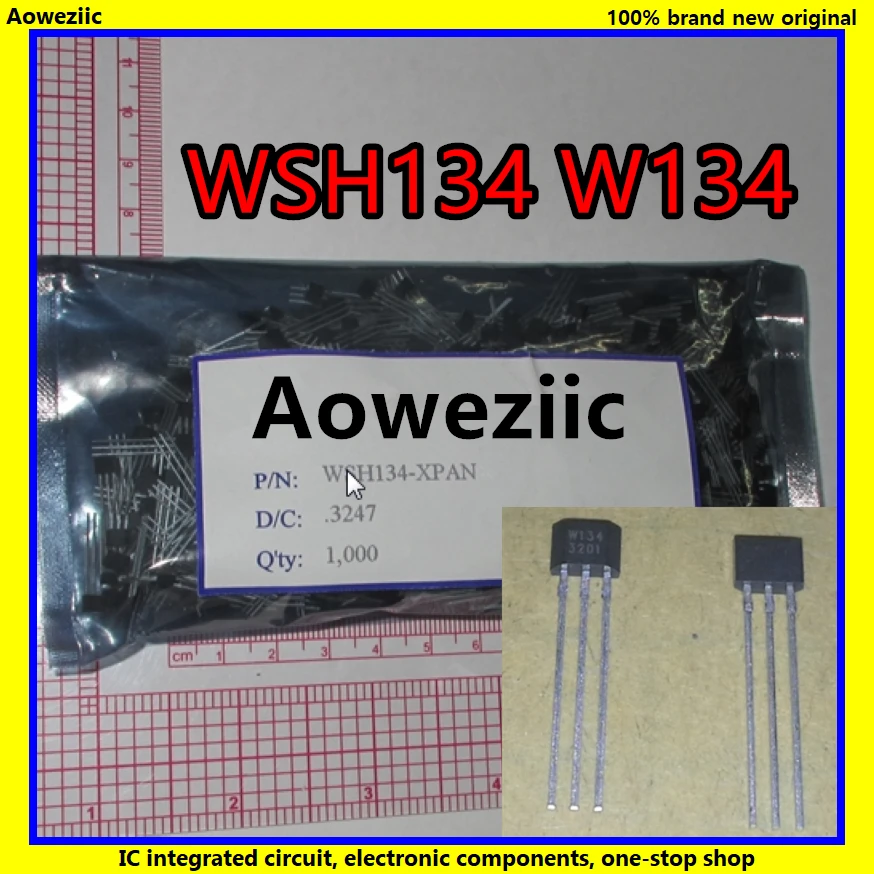 5 шт./лот WSH134-XPAN WSH134 W134 TO-92S однополярный переключатель эффекта Холла IC новый