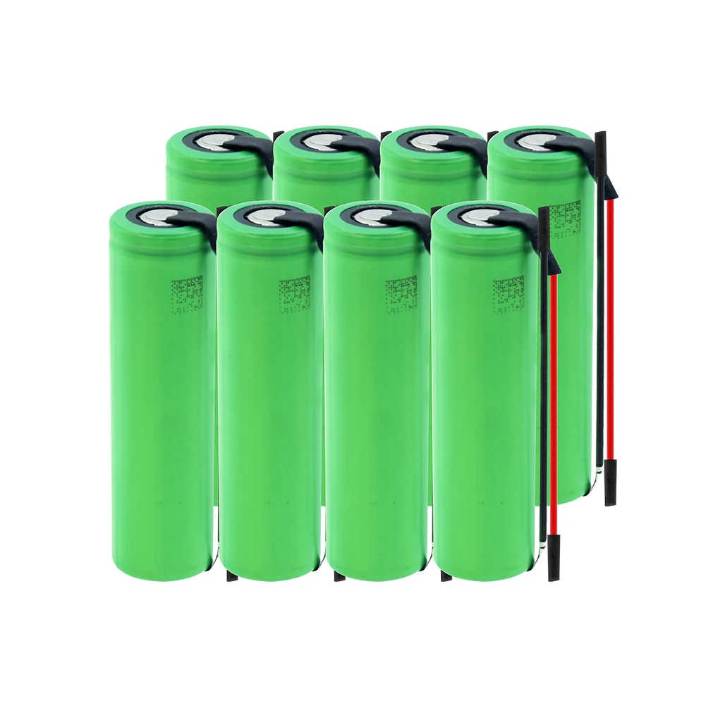 Новинка 1-10 шт US18650VTC5A 3,6 v 2600 mah 18650 батарея литиевая аккумуляторная батарея 35A высокое слив с Diy провода батареи - Цвет: 8  Pieces