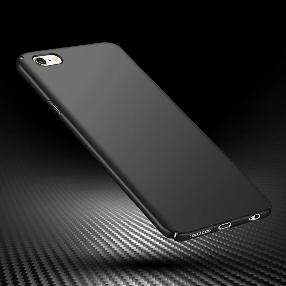 Hard PC Plastic Cover For iphone 5 5s SE 6 6S 7 Plus Luxury full protective Fronsted Plain Phone Case i5 i6 i7 s Coque Capa |