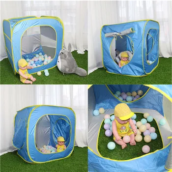 

Pop Up Beach Garden Tent Beach Shade Sun Shelter Child Game House Safety & Survival Z0725
