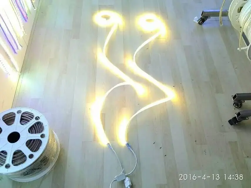 Супер яркая 120 светодиодов/м диммируемая SMD 5730 5630 Светодиодная лента 220 В гибкая