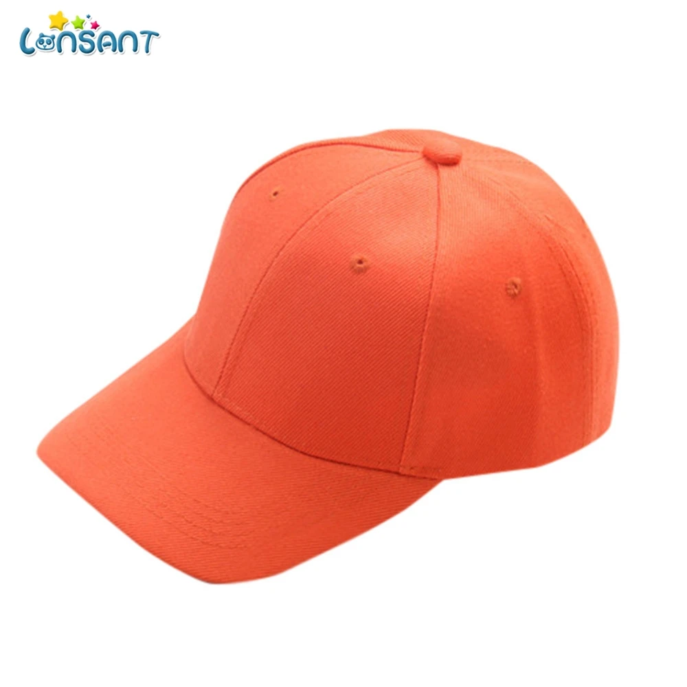 

LONSANT 2018 New Arrival Best Selling Summer Hat Cap Children Teenagers Hat Show Solid Kids Hat Boys Girls Hats Caps