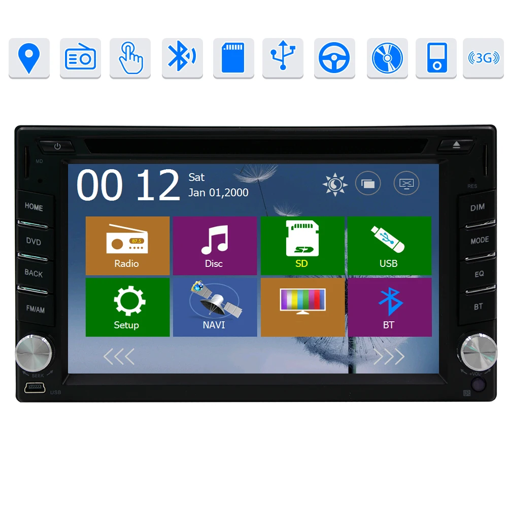 Excellent FM CD SD Autoradio MP5 Radio Video Stereo GPS Map iPod RDS Head Unit Electronics MP3 3D Car DVD Player Bluetooth 3G 2 Excellent FM CD SD Autoradio MP5 Radio Video Stereo GPS Map iPod RDS Head Unit Electronics MP3 3D Car DVD Player Bluetooth 3G 2