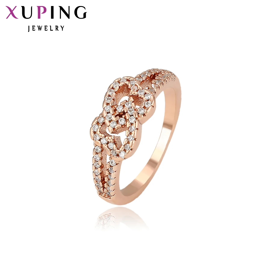 

11.11 Xuping Fashion Ring Special Design Rings Women High Quality Synthetic Cubic Zirconia Jewelry Charm Christmas Gift 13179
