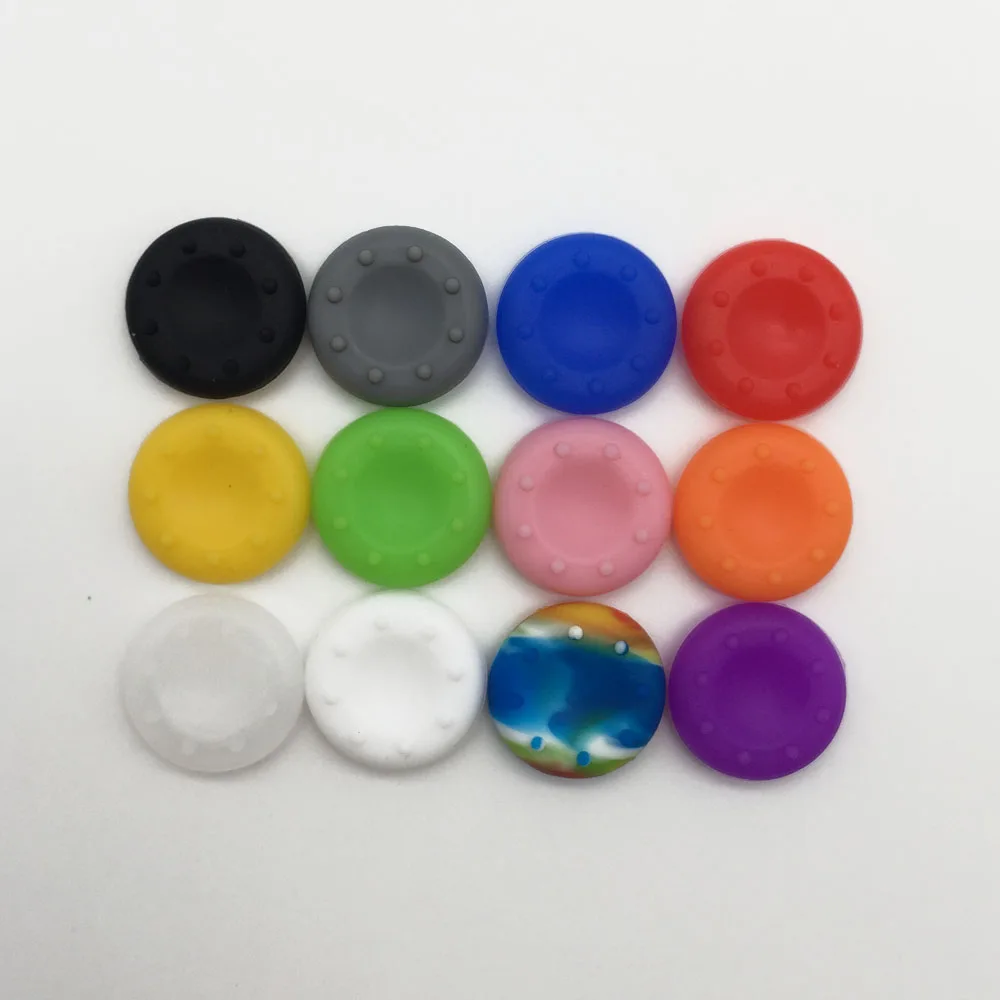 Джойстик колпачок s цветной силиконовый аналоговый контроллер Thumb Stick ручка Thumbstick крышка ключ протектор для PS4 Для xbox ONE