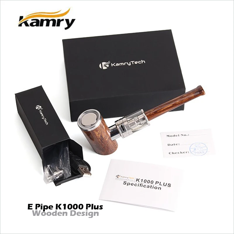 

Authentic Kamry K1000 Plus e pipe e cigarette vaporizer smoking e-pipe e cig k1000 vape Hookah turb-k nokiva lativa e cig