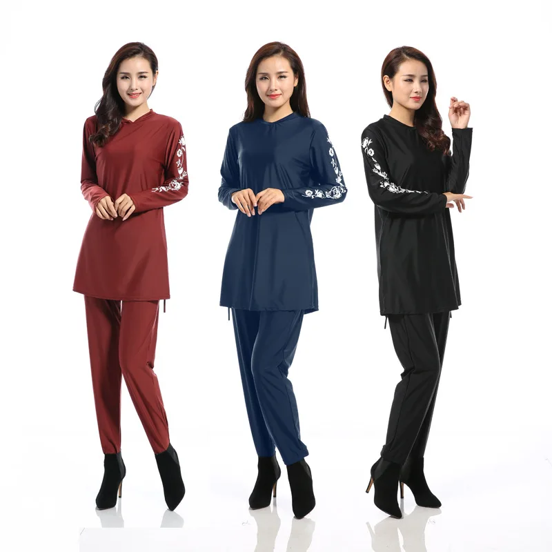 Middle East font b Muslim b font big size font b swimsuit b font lady keep