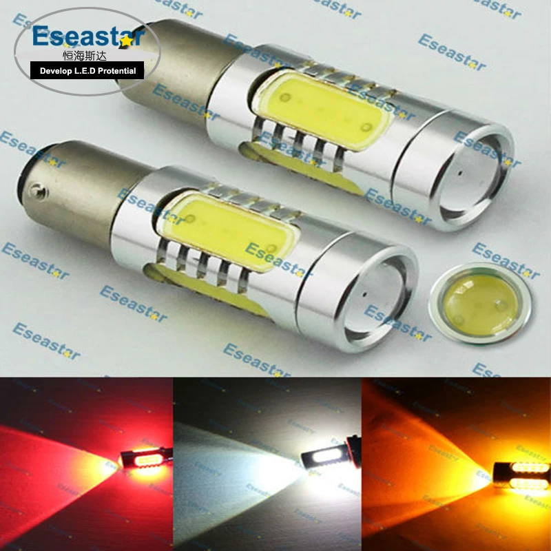Eseastar 2 шт. 1157 BAY15D P21/5 Вт 7 5 OBC противотуманный задний поворотный тормоз без ошибок