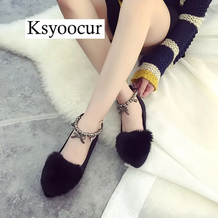 gris Dames Pour Printemps Femmes Plates Marque Confortable Pointu 18 2019 Nouvelles Décontracté Ksyoocur 009 Chaussures Noir Bout e92HEDYWI
