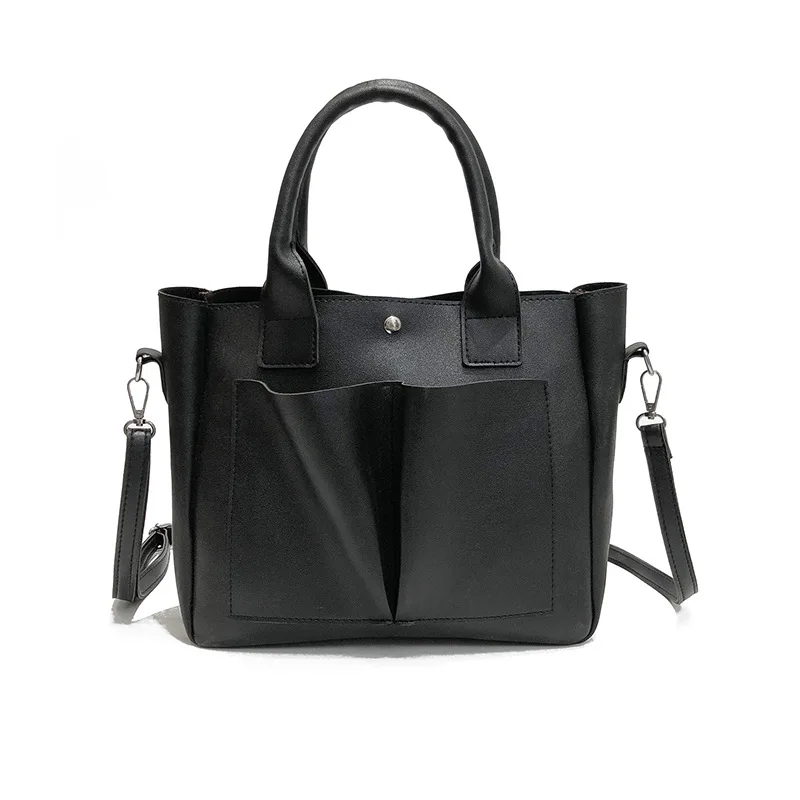 

2019 New Models Large Capacity PU Leather Bag Baitie Single Shoulder Bag Hand-held Oblique Bag Women Bag Luxury Handbag