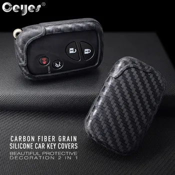 

Ceyes Car Accessories Styling Protection Fob Shell Cover Case For Lexus IS250 GS RX ES NX LS RC LX Auto Smart Remote 2 3 Buttons