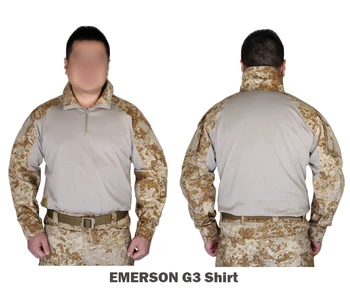 

Emerson Tactical G3 Battle dress airsoft combat gear training shirt Military US Army SS Sandstorm[SS]