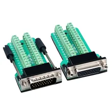 26-Pin Connector Разъем DB26 3 ряда серийной параллельной последовательный порт Shellless мужской/гнездовая розетка разъём медь прямые ноги сварные