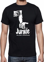 2020 letnia nowa koszulka letnia męska William S. Burroughs Junkie T-Shirt - Buch Autor Verschiedene rozmiary Farben Design T Shirt