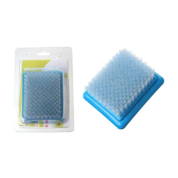 

DoreenBeads Polypropylene Felting Needle Mat Brush For Large Embroidery Stitching Punch Craft Tool Blue 1 PC 2015 new