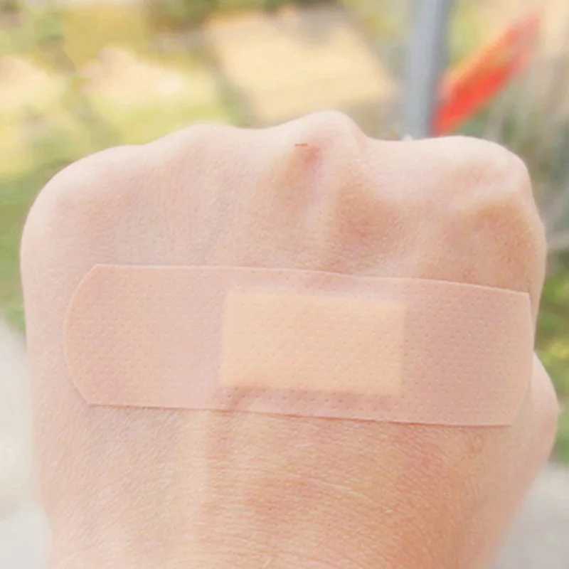 

20Pcs First Aid Band Aid Waterproof Breathable Bandage Sticking Plaster Disposable Medical Hemostasis Essential Family Pack