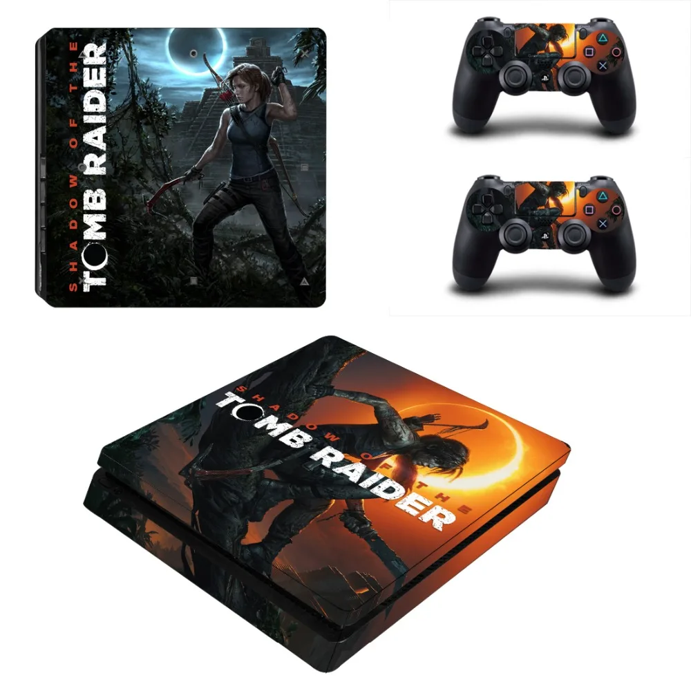 Shadow of The Расхитительница PS4 тонкая кожа Стикеры виниловые обои для Игровые