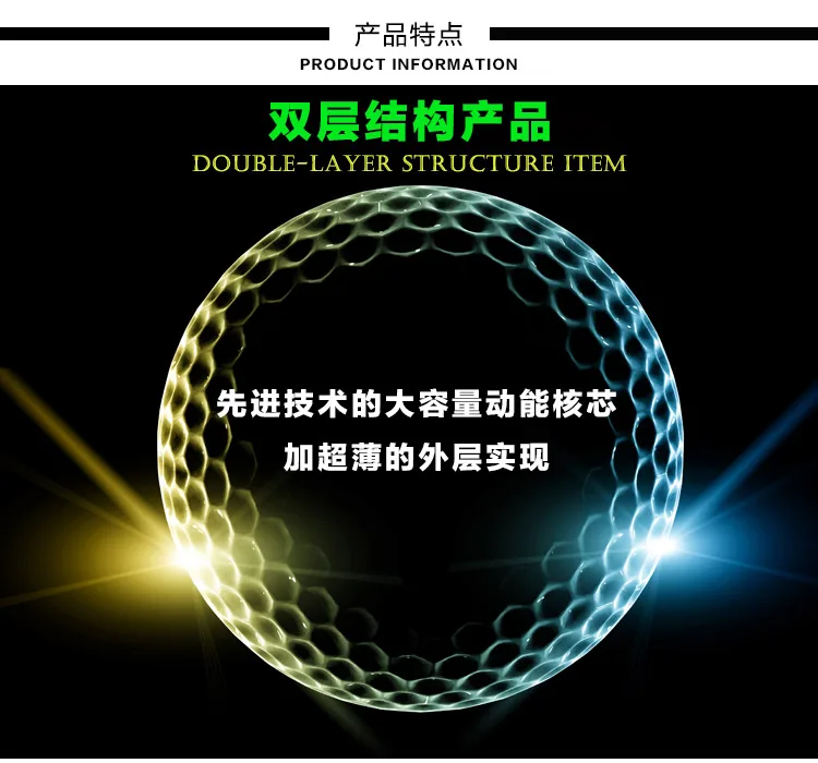 FUNGREEN 2 слоя мульти-Цветные мячи для гольфа 10 шт./лот тренировка c мячами для гольфа Забавный тренировочный спортивный мяч для детей, играющих