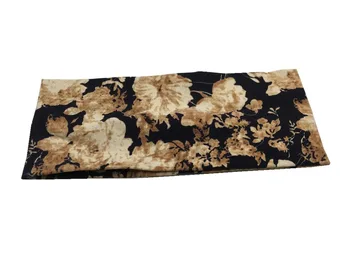 

P17197 2017 Newest set fashion flower denim plain headbands yoga hair fascinators girls hair band head band for women