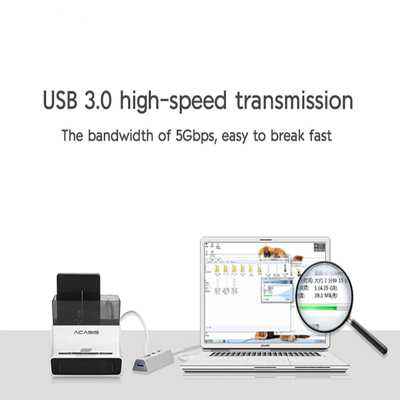 Acasis usb-хаб 3,0 4 порта Мульти USB 3,0 концентратор алюминиевый концентратор USB 3,0 с адаптером питания USB разветвитель для ПК Компьютерные аксессуары#25